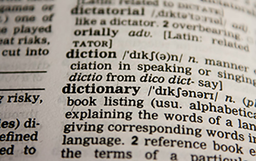 diccionario